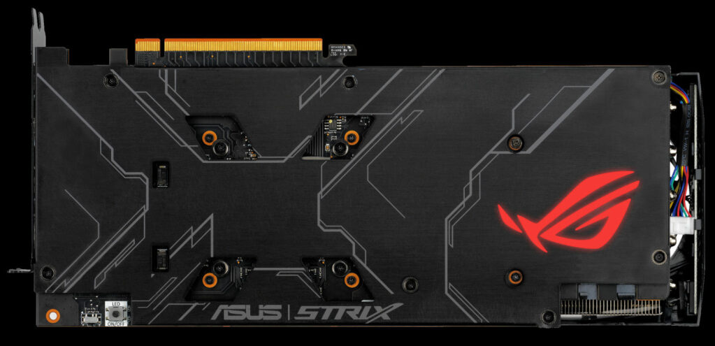 Backplate de la Asus Radeon RX 5700