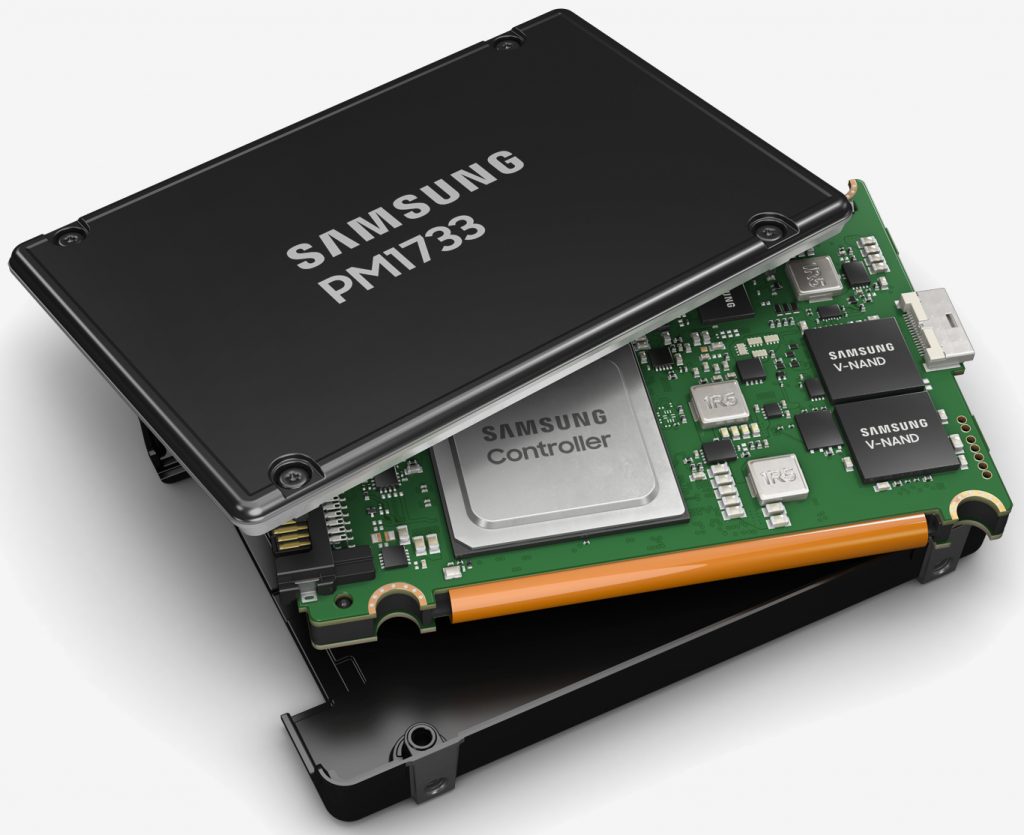 Image du nouveau SSD de Samsung