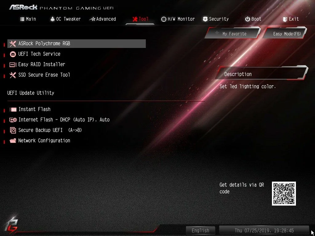 Z390 Phantom Gaming X Bios 