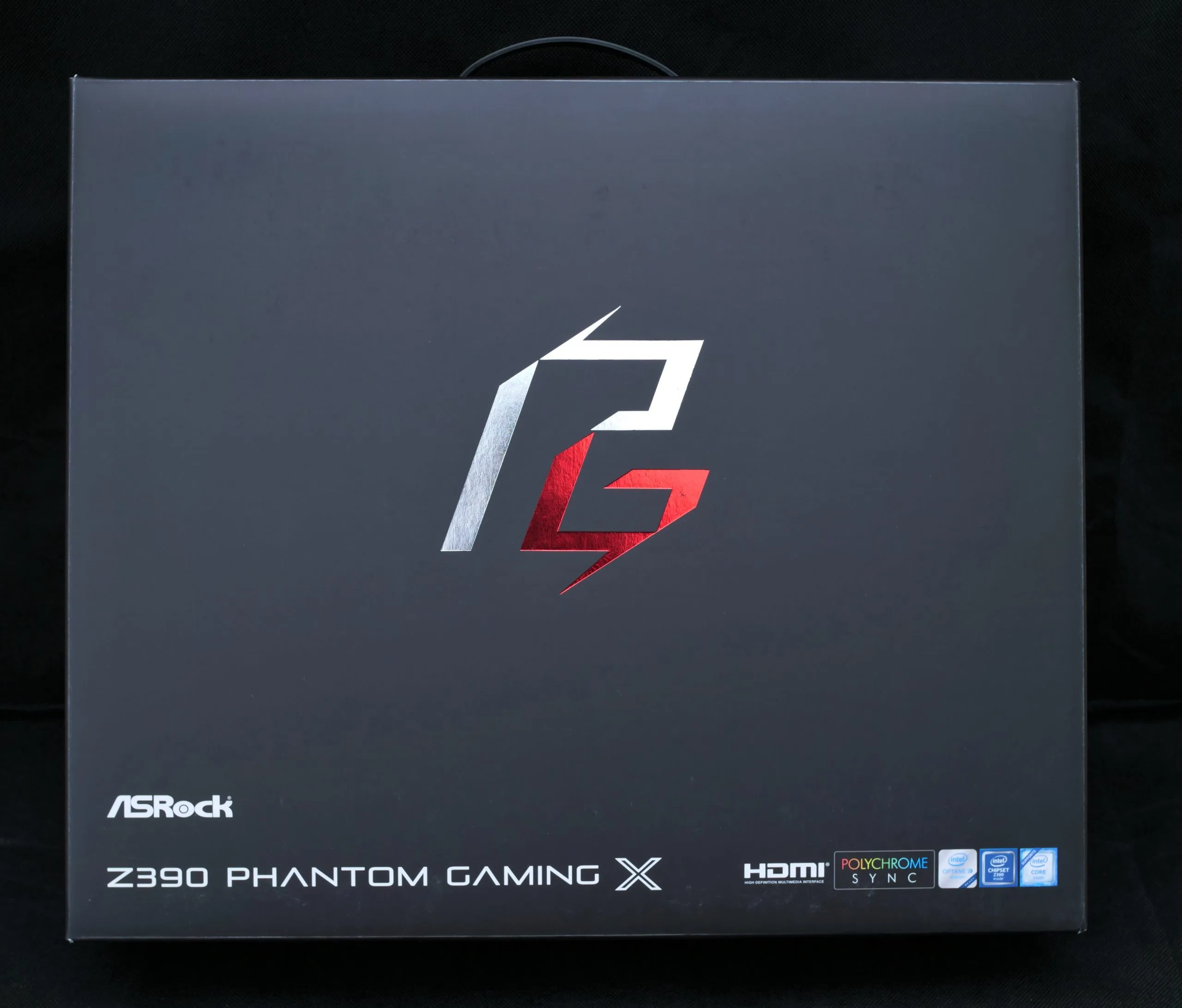 Test : ASRock Z390 Phantom Gaming X 2 Emballage Asrock Z390 Phantom Gaming X