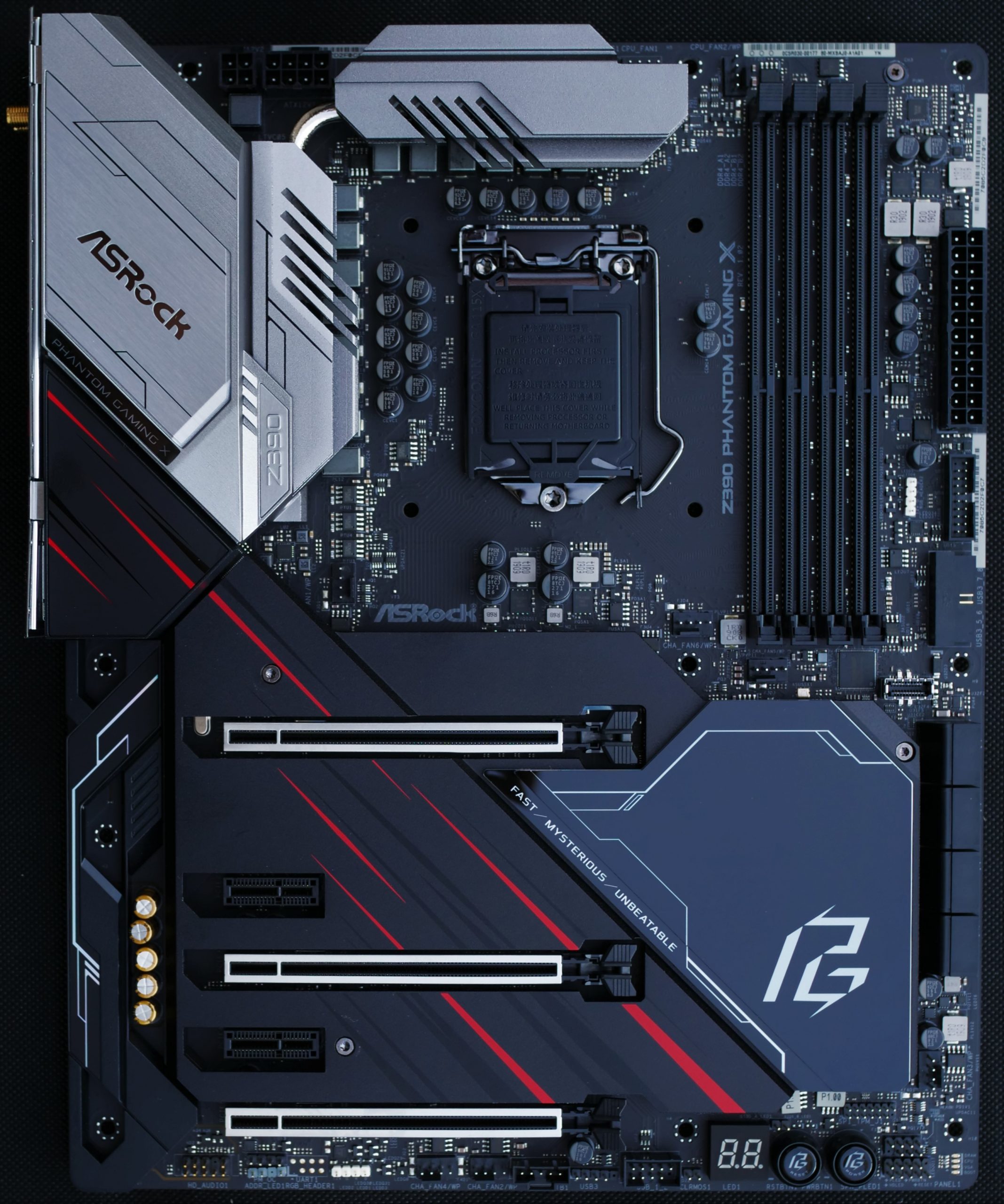 Test : ASRock Z390 Phantom Gaming X 3 Asrock Z390 Phantom Gaming X