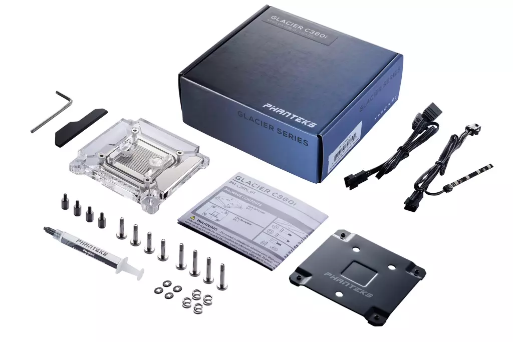 Phanteks Glacier : Un kit Aorus Xtreme et deux nouveaux waterblocks 5 PH C360i 4 jpg webp