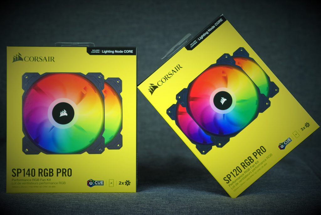 Corsair SP120 & SP140 RGB PRO Performance : Test 2 P1104227