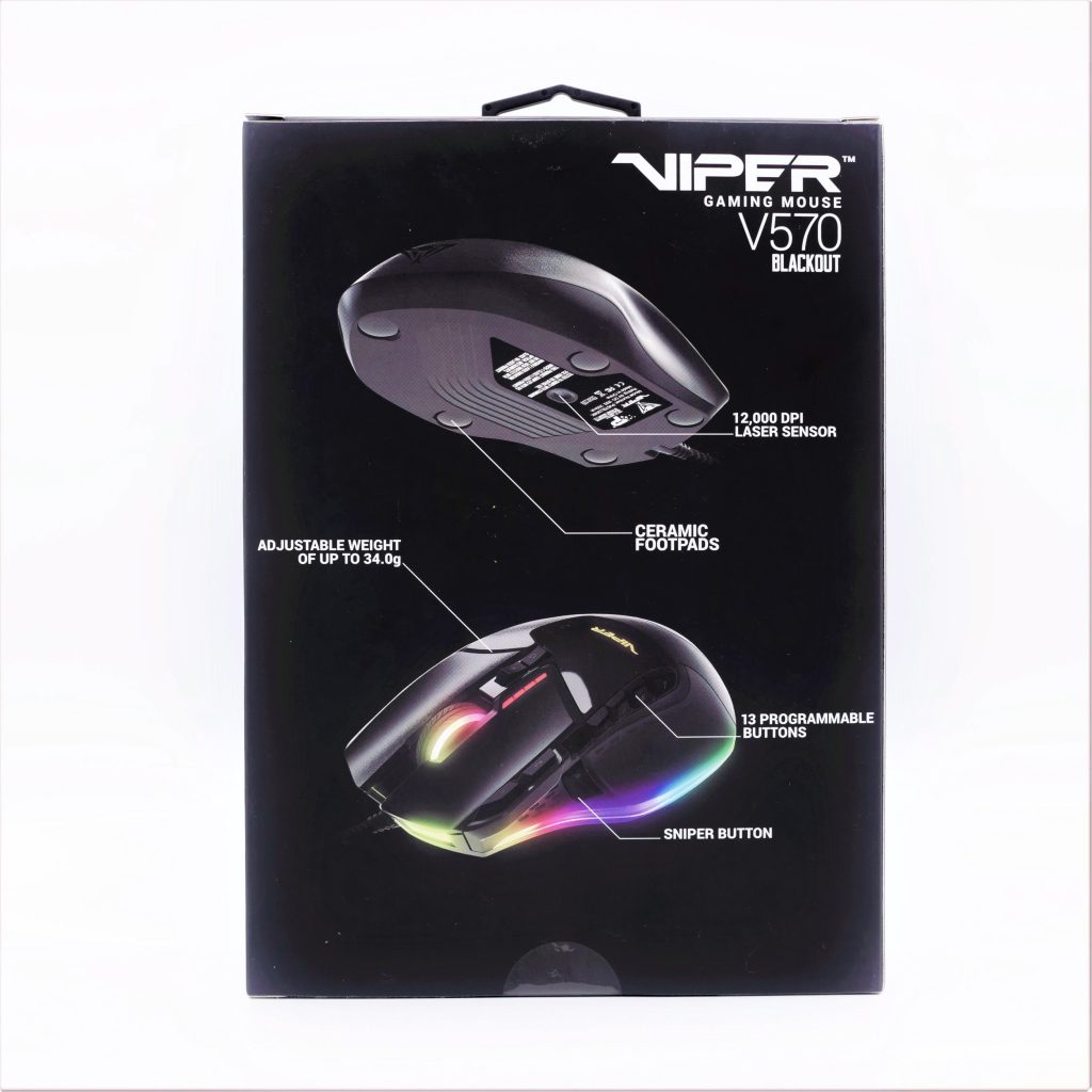 Test de la souris Viper V570 Blackout 4 P1115135 1