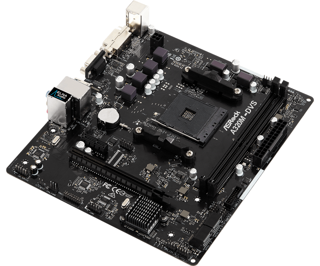 Une ASRock A320 pour le Ryzen 9 3950X? 6 A320M DVS R3.0L3