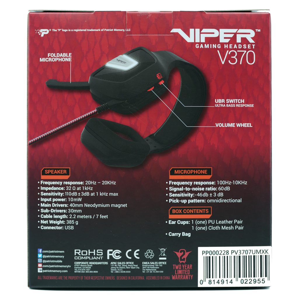 Casque Viper V370 Photo 3
