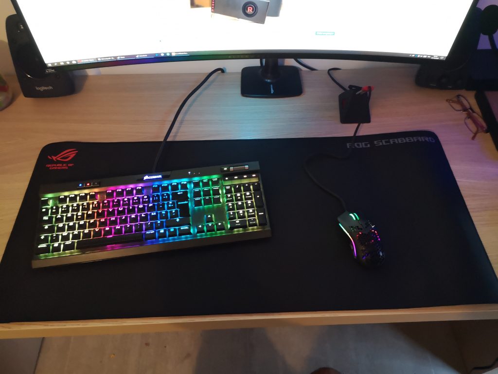 Asus Rog Scabbard : un tapis de souris étonnant ! 5 IMG 20191001 091036