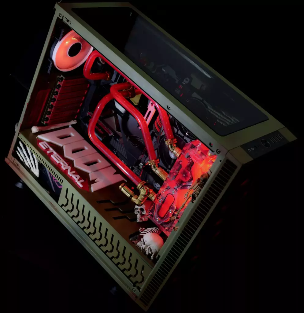 ASUS ROG Astral RTX 5080 DOOM Edition : une carte graphique collector entre hommage et démesure 10 Doom Eternal Mod Pause hardware 9 jpg webp