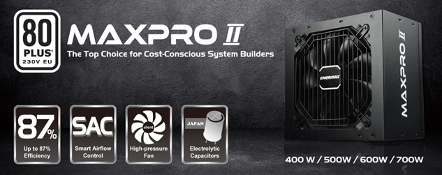 MaxPro II, une nouvelle série d'alimentations signée Enermax 2 image