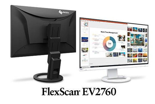 EIZO lance le moniteur sans cadre FlexScan EV2760 2 Screenshot 2020 02 01 EIZO Releases FlexScan EV2760 27 inch Frameless Monitor