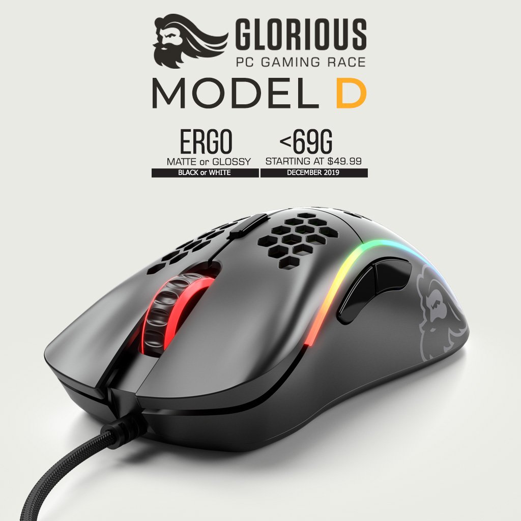 Test de la souris Glorious Model D 2