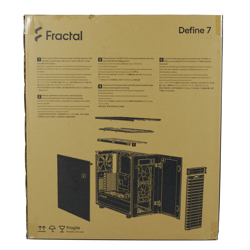 Test boîtier Fractal Design Define 7 5 image 3