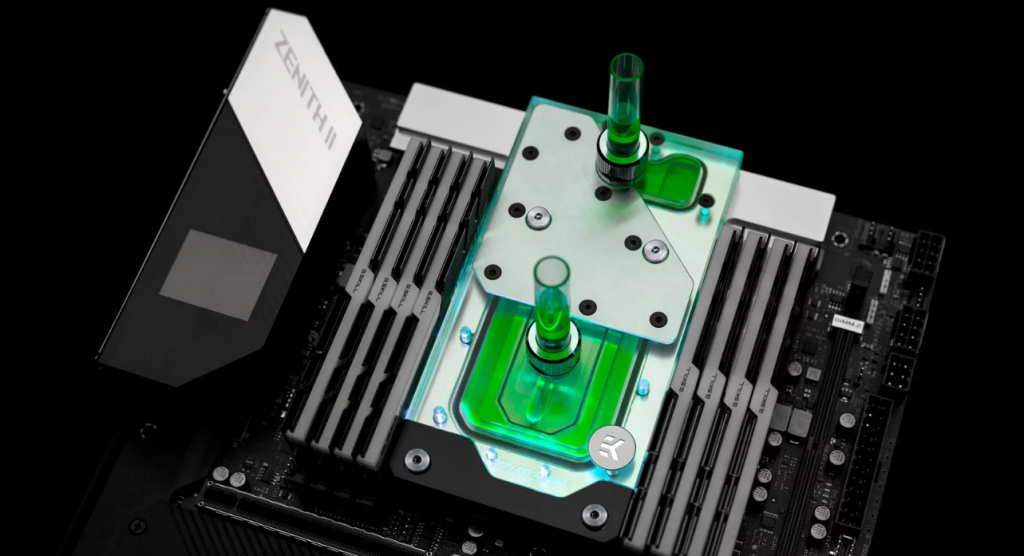 Les AMD Ryzen Threadripper n'auront pas chaud 2 Screenshot 2020 03 09 EK Quantum Momentum ROG Zenith II Extreme D RGB Plexi