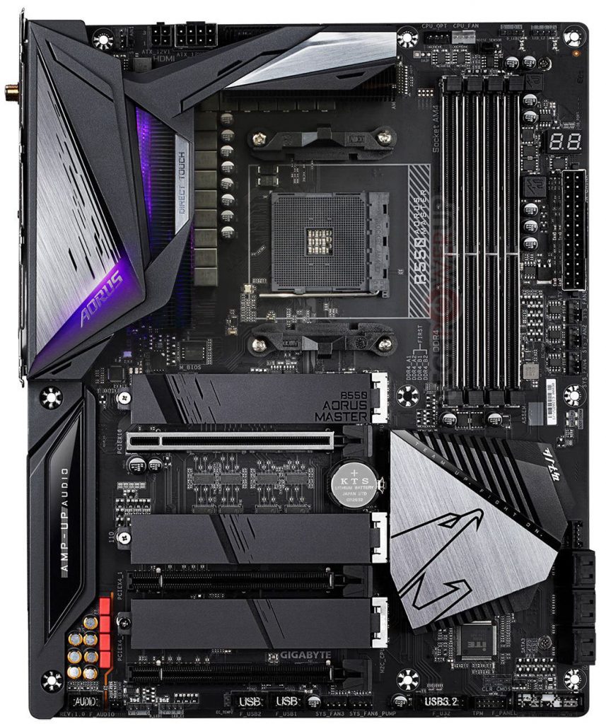 Cartes B550 en approche 4 AORUS B550 MASTER