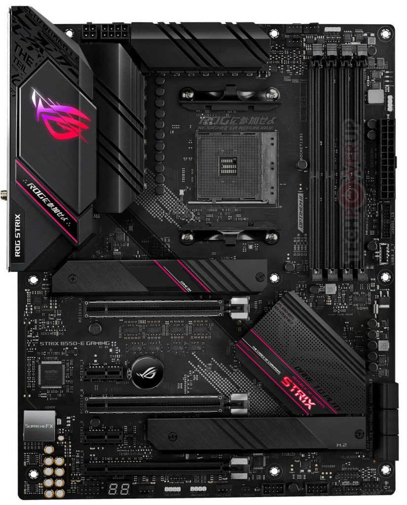 Cartes B550 en approche 3 ASUS ROG Strix B550 E Gaming