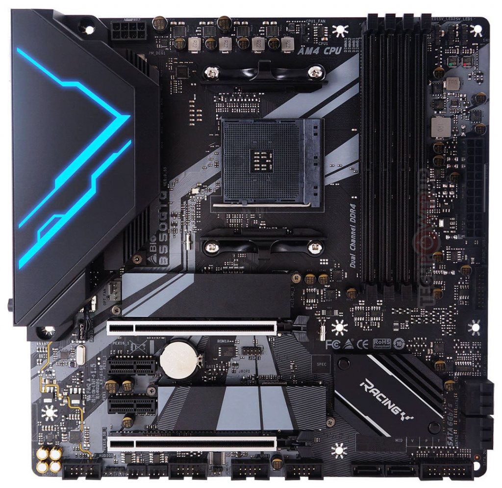 Cartes B550 en approche 6 Biostar B550 Gata