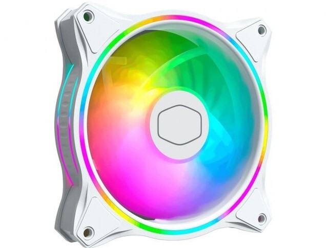 Cooler Master présente ses MasterFan MF120 Halo White 2 CM MasterFan M120 Halo White 1