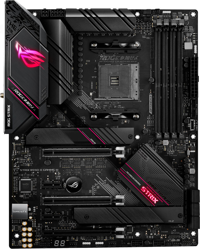 ASUS dévoile sa série de cartes mères en B550 3 Screenshot 2020 05 21 b550 strix e hero jpg Image JPEG 696 × 863 pixels 1