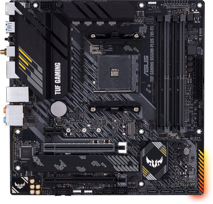 ASUS dévoile sa série de cartes mères en B550 7 Screenshot 2020 05 21 b550 tuf m plus hero jpg Image JPEG 696 × 665 pixels 1