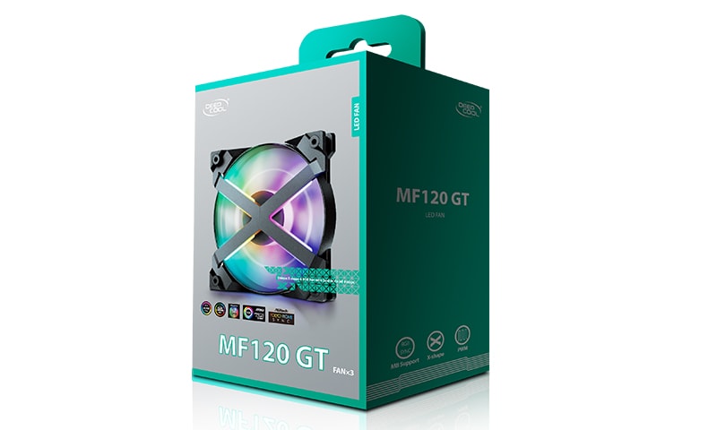 DeepCool lance les X-Frame MF120 GT A-RGB 6 Deepcool MF120GT