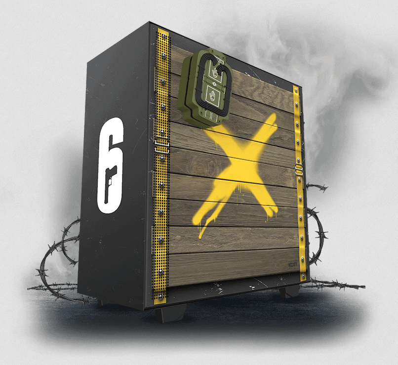NZXT Annonce Le CRFT 06 H510 Rainbow Six Siege • Pause Hardware