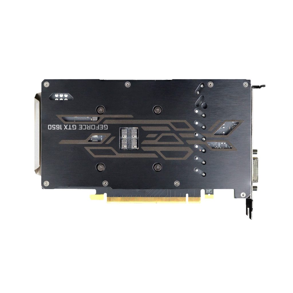 EVGA GTX 1650 KO backplate