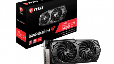 MSI RX 5600XT M X box 1