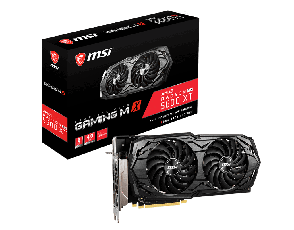 MSI lance une Radeon RX 5600XT MX 2 MSI RX 5600XT M X