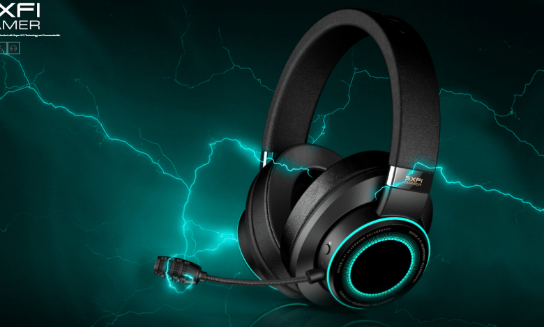 Creative annonce un nouveau casque : le SXFI GAMER 1 Screenshot 2020 07 11 Creative SXFI GAMER