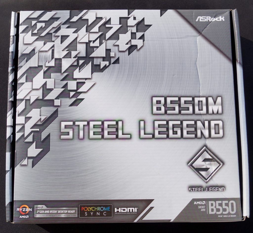 Asrock B550M Steel Legend Emplacement AM4 Carte mère Micro ATX AMD