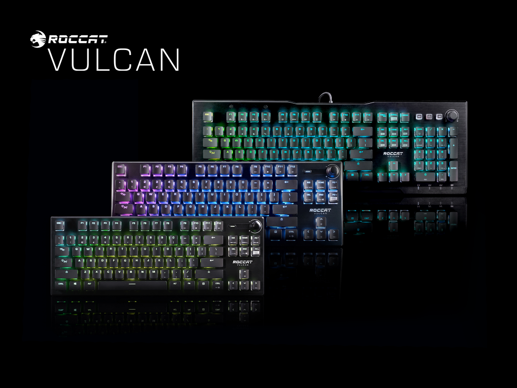 Trois nouveaux claviers chez ROCCAT 2 Vulcan Series
