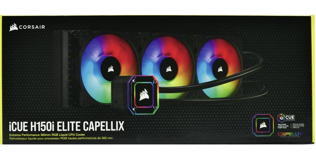 Test AIO Corsair iCue H150i Elite Capellix 2 test H150i Elite Capellix 3