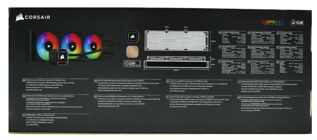 Test AIO Corsair iCue H150i Elite Capellix 4 test H150i Elite Capellix 5