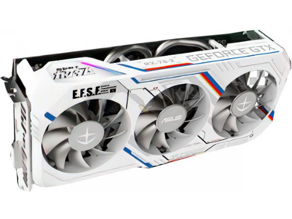 ASUS lance une gamme GUNDAM / ZAKU 4 ASUS GeForce GTX 1660 Ti 6GB GUNDAM