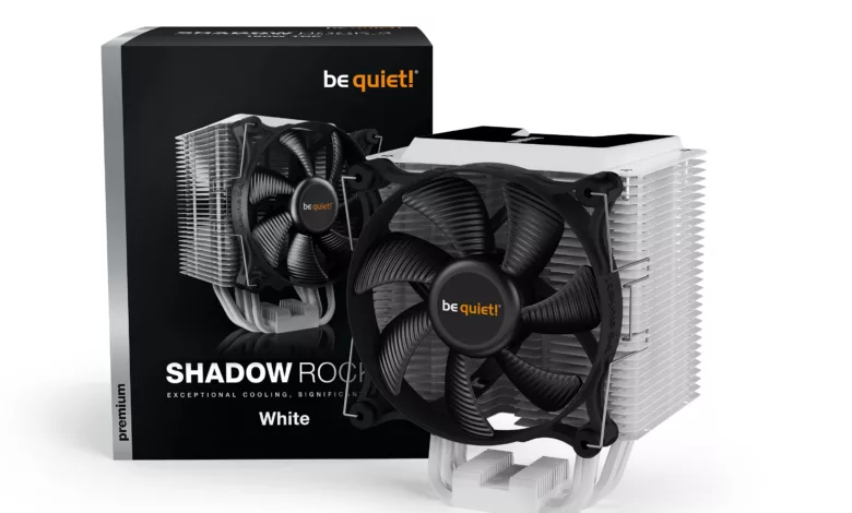 Be Quiet Annonce Le Ventirad Shadow Rock 3 White - Pause Hardware
