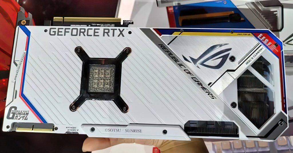 ASUS GeForce RTX 3090 ROG STRIX GUNDAM dos