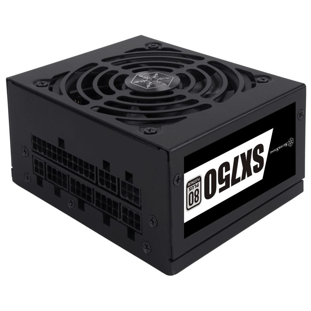 Alimentation SilverStone SX750 : compacte et modulaire 2 sx750 pt 34 left top 1