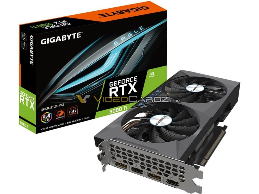 Aperçu d'une Gigabyte Eagle RTX 3060 Ti 2 GIGABYTE-GeForce-RTX-3060-Ti-EAGLE-OC-1