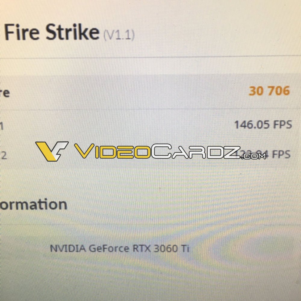 NVIDIA GeForce RTX 3060 Ti Fire Strike 1
