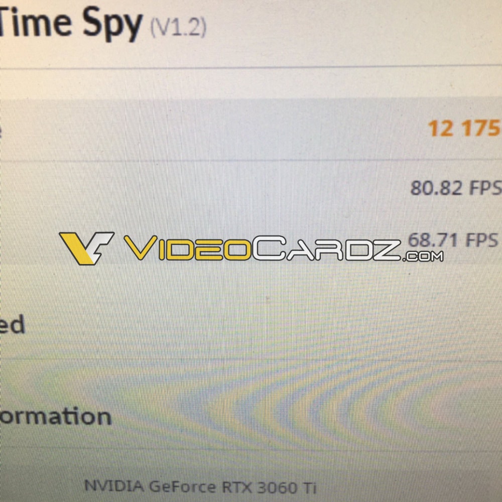 NVIDIA GeForce RTX 3060 Ti Time Spy