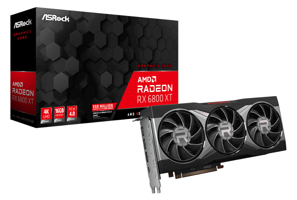ASRock 6800 XT ASRock 6800 XT et sa boite