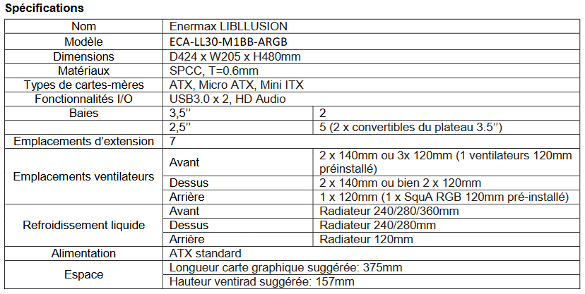 Test de l'Enermax Libllusion LL30 6 Screenshot 2020 11 15 Microsoft Word Enermax Libllusion datasheet fr docx enermax libllusion datasheet fr pdf