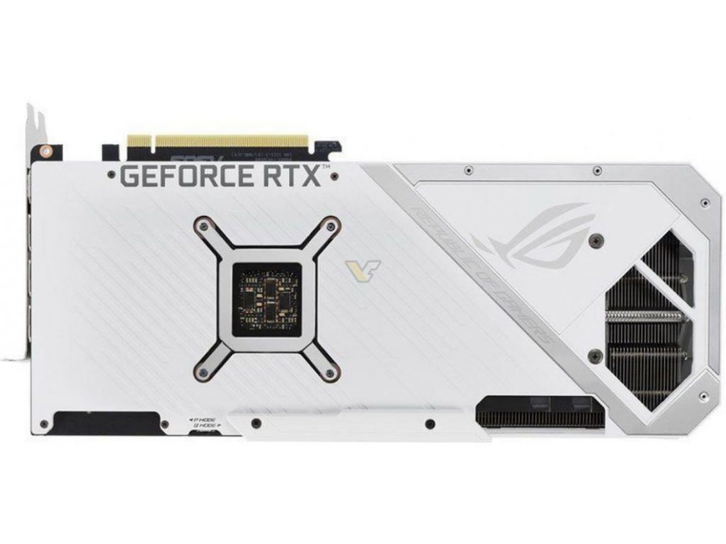 ASUS RTX 30 Screenshot 2020 12 02 ASUS GeForce RTX 30 ROG STRIX WHITE series detailed VideoCardz com