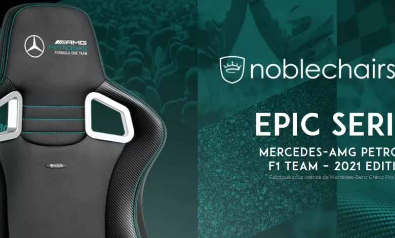 Noblechairs s'associe à Mercedes-AMG pour un nouveau siège EPIC 1 Screenshot 2020 12 18 Mercedes AMG Petronas Motorsport Edition speciale