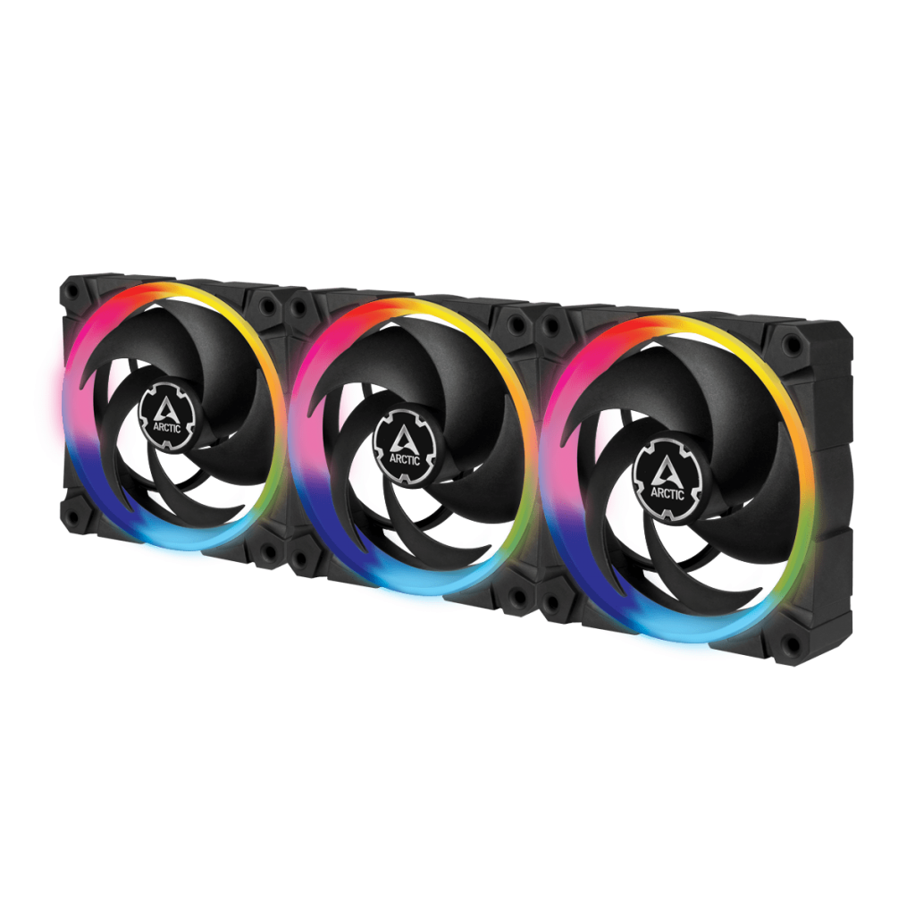 Arctic annonce ses ventilateurs BioniX P-Series A-RGB 2 ARGB P120 bundle G00