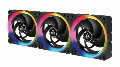 Arctic annonce ses ventilateurs BioniX P-Series A-RGB 1 ARGB P120 bundle G00