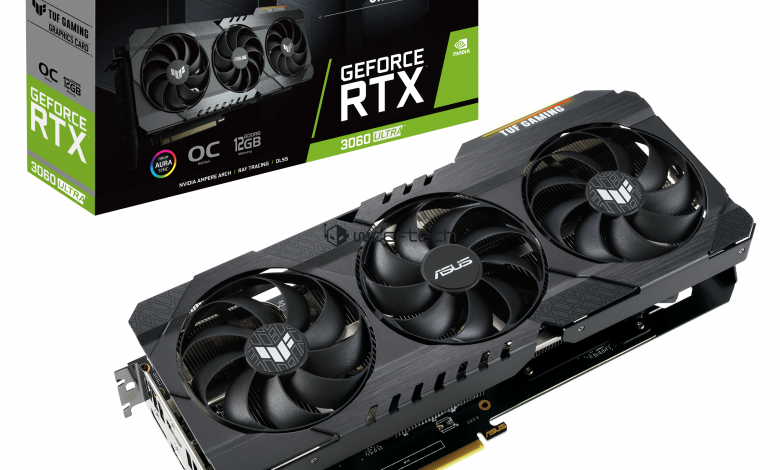 ASUS GeForce RTX 3060 Ultra 12 GB GDDR6 Graphics Card Pictured 1