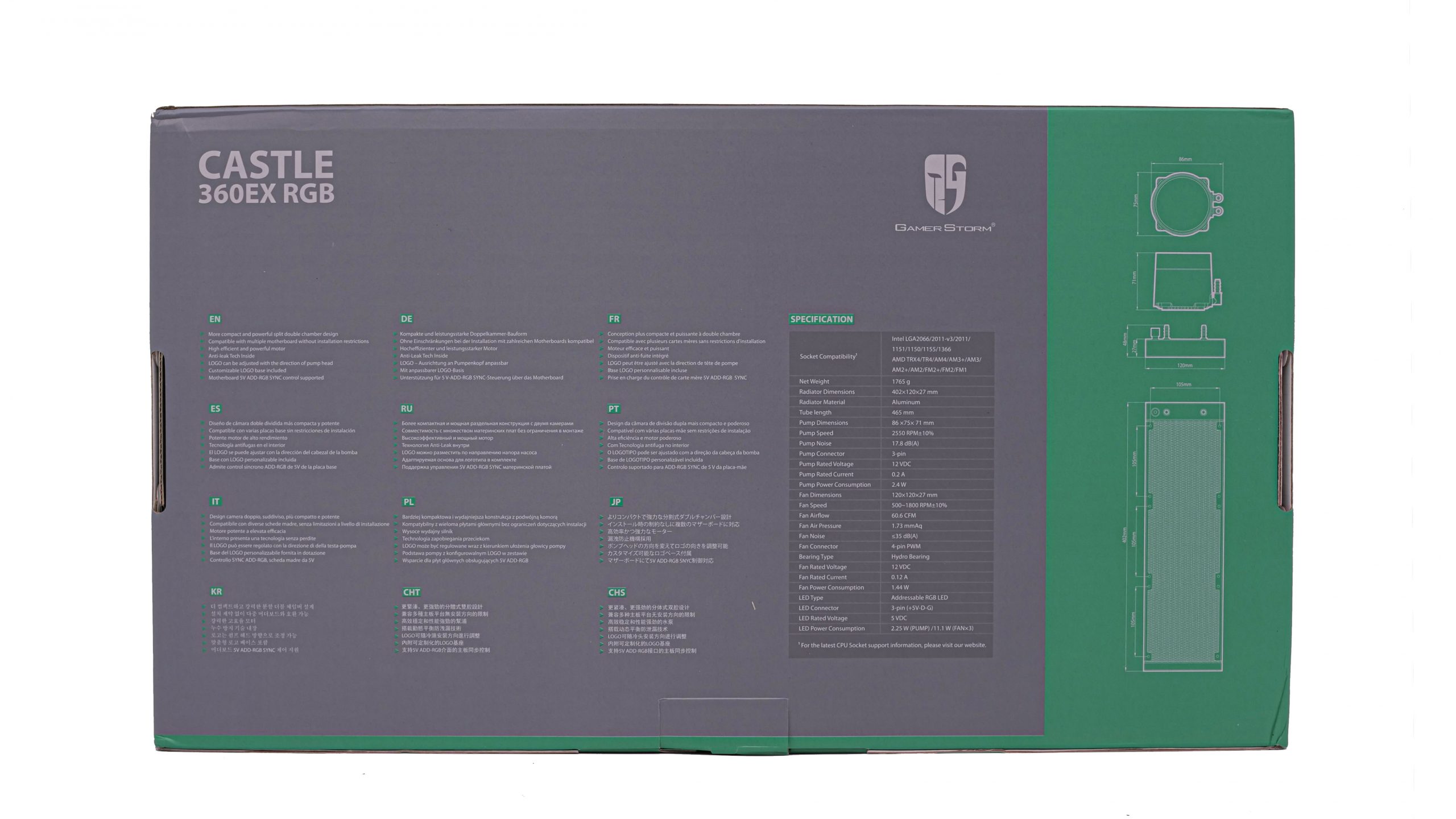 TEST AIO DEEPCOOL CASTLE 360EX RGB 3 Castle 360 ex rgb 2 scaled