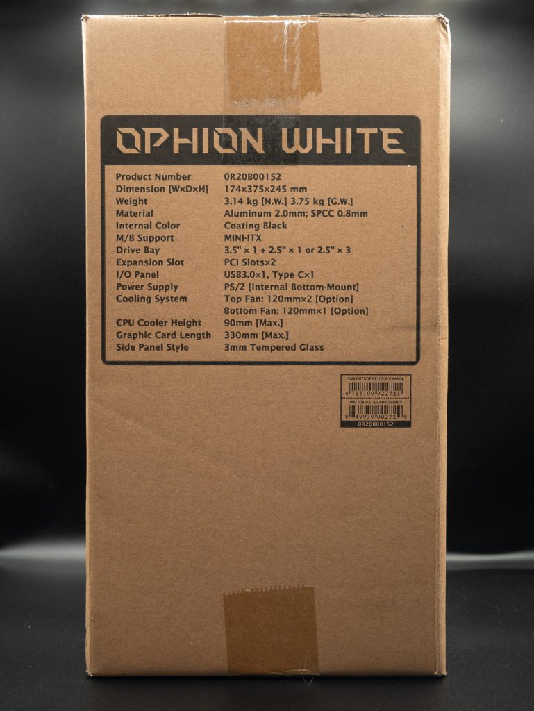 Test Raijintek Ophion, petit boîtier et grand potentiel ? 6 Raijintek Ophion 03