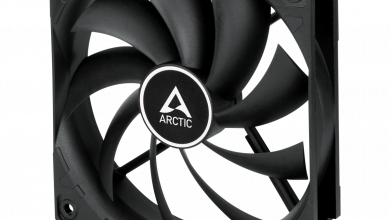 Arctic lance des ventilateurs noirs dans sa famille F 1 f12 silent black G00